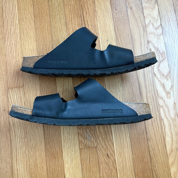 Birkenstock Arizona Birko-Flor in Black - Picture 4 of 6